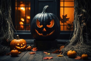 halloween, pumpkin, autumn, orange, holiday, lantern, face, october, scary, fall, decoration, vegeta