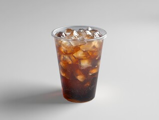 Poster - cola with ice