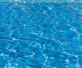 Background of clear water in open-air pool