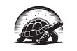 © MdAhad - tortoise vector and silhouette