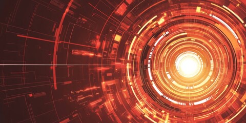 Wall Mural - dynamic abstract background featuring dark red and orange hues for a modern tech startup website lay