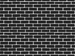 © esa - Pattern of black and white bricks arranged in a traditional horizontal layout