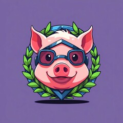 Poster - Cool Pig Avatar