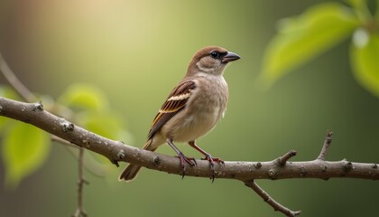 Wall Mural -  A moment of tranquility with natures little friend