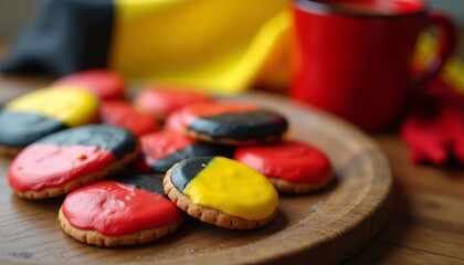 Poster -  Colorful cookies for a festive treat