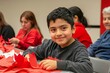 © HolmStudio - Children Making Traditional Paper Crafts at Community Event