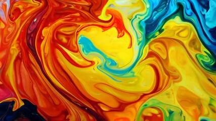 Wall Mural - paint orange blue Abstract background red colors yellow acrylic colours texture art canvas artistic artwork pattern oil design wallpaper creative grunge brush modern painting textured green colourful