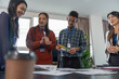 © Wanda - Group of software engineers design UX/UI for applications on smartphone/laptop