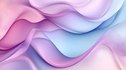 Organic curves resembling liquid flowing in a soft gradient color scheme