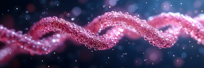 Aufkleber - Mesmerizing digital waves of glowing cosmic energy particles in fluid motion,creating a captivating and hypnotic visual experience. The abstract,surreal.