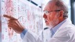 © Steve - Doctor explaining colon health to patient, using detailed diagram to illustrate key points, emphasizing the importance of preventive care and early detection in medical consultations.