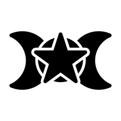 wicca Solid icon