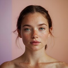 Girl with natural beauty 