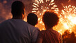 © EmmaStock - Family joy amid fireworks