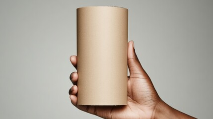 Aufkleber - Hand holding tube