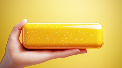 Poster - Vibrant yellow object