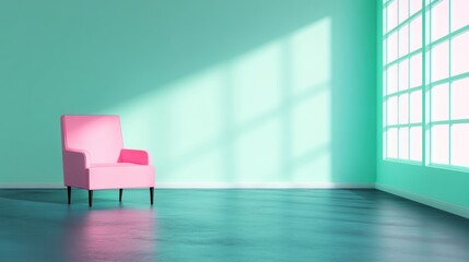 Poster - Mint green serenity