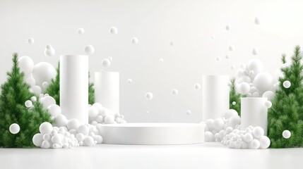 Leinwandbilder - Modern display setup