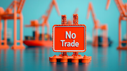 Impact of trade restrictions understanding the consequences of 'no trade' signs in global industry and economy