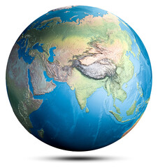 Wall Mural - world globe - planet earth 3d