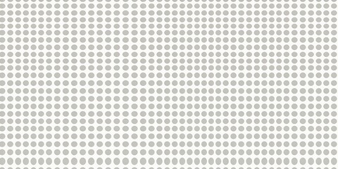 Poster - Abstract gray polka dot pattern on white background