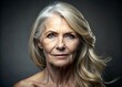 © Curie - Aging Continuum in Skincare: Blonde Visual Changes, Psychological Well-being, Before-After Narratives, Age Spectrum, Portrait Photography, Aging Beauty, Wellness Journey