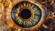 © jirasin - Detailed Closeup of a Human Eye with Vibrant Colors