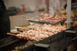 © ces - meat on the barbecue