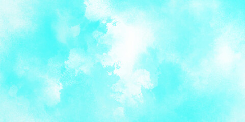 Wall Mural - abstract cloud and vapor texture background. white and blue smoke aquarelle smudge illustration smooth grungy smokey light pastel colors ink glow. white color powder explosion .