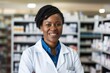 © Vorda Berge - Portrait of a smiling female pharmacist in pharmacy