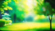 © Rhony - Abstract blur green park garden outdoor background