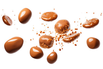 Wall Mural - chocolate, on transparent background