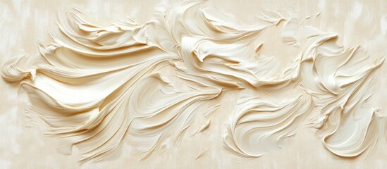 Aufkleber - beige blank abstract texture created on art canvas background. with copy space image. Place for adding text or design