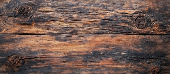 Aufkleber - Closeup view of an old wooden board surface for a background. with copy space image. Place for adding text or design