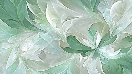Wall Mural - Serene Abstract Ocean-Inspired Art Piece