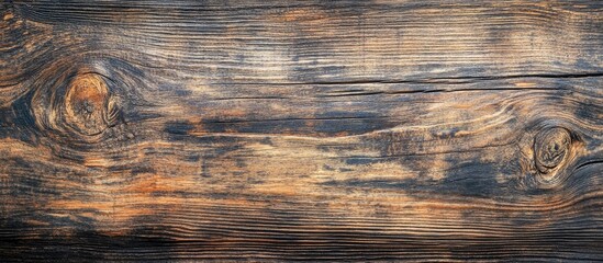 Leinwandbilder - Untreated wood grain aged wood. with copy space image. Place for adding text or design