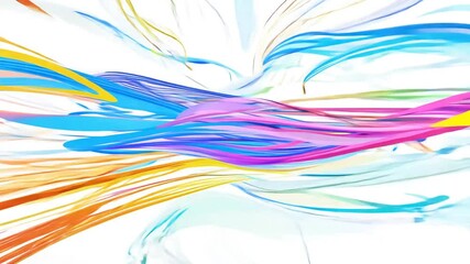 Canvas Print - dynamic swoosh splash add 2d fx movements overlay style motion energy element animations pack lines 