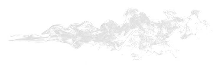 Wall Mural - png isolated minimal mathematical simple shape smoke effect.