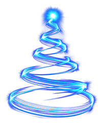 Wall Mural - png simple flat christmas tree light christmas spiral.