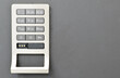 © Brett - Digital combination number panel keypad safe locking mechanism security with copy space.