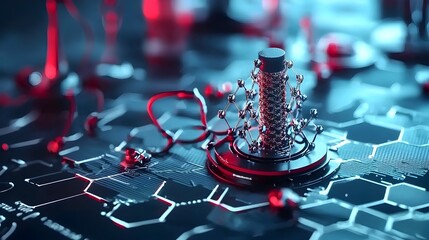 Poster - Graphene Antenna Enhancing 5G Device Signal Strength and Connectivity Innovative Material Improving Wireless Communication Performance and Efficiency