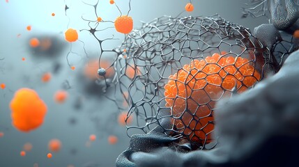 Fototapete - Innovative graphene based supercapacitor concept showcasing the potential for advanced energy storage solutions to support sustainable and eco friendly technologies of the future