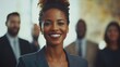 © WS Studio 1985 - Confident Businesswoman Smiling with Her Team