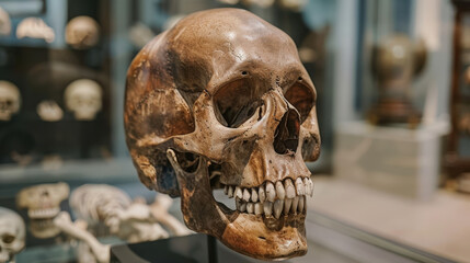 human skull