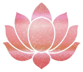 Poster - PNG Lotus icon pattern flower petal.