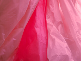 Wall Mural - pink plastic texture for a colorful background.