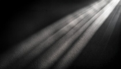 Poster - Moody Dark Textured Wall Background with Soft Diagonal Light Rays. Ideal for Cinematic Designs, Atmospheric Branding, Product Displays, and Dramatic Visual Storytelling in Digital and Print Media