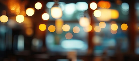 Aufkleber - Defocused abstract blurred background of the diverse interior. with copy space image. Place for adding text or design