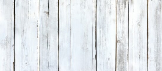Leinwandbilder - Top view of aged white wood texture background from nature with copyspace for your designs banner or adding text to enhance appearance High resolution wooden backdrop for website use