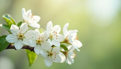 Wall Mural -  Blooming beauty in natures embrace